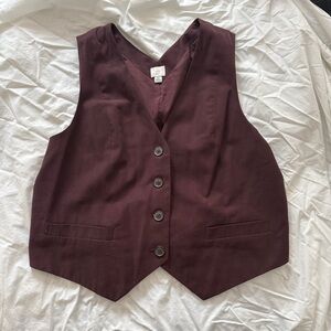Target A New Day Chocolate Brown Vest XL